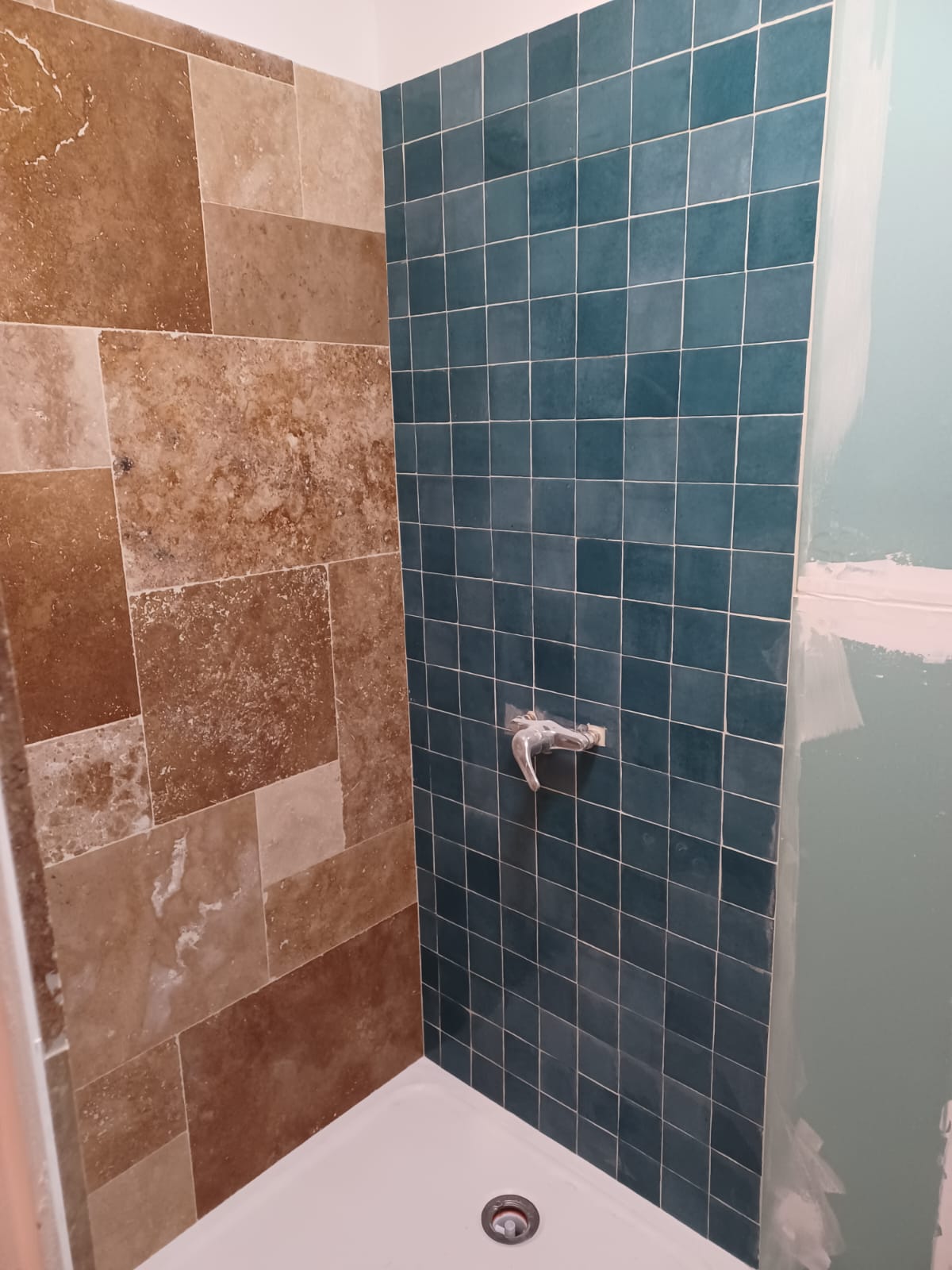 Transformation d'une douche - 