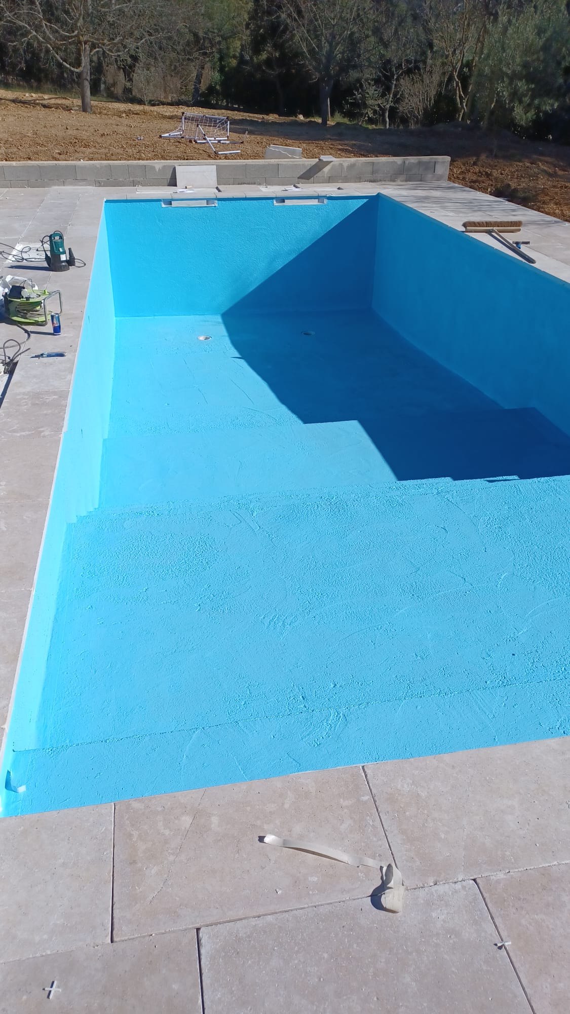 Piscine, de la structure au carrelage - 